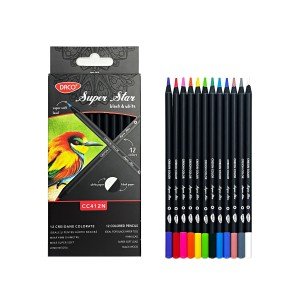 Creion color 12 black&white daco cc412n