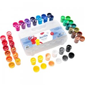 Vopsele Acrilice Daco, 25 Culori, 20 ml/Tub, Culori Lavabile, Culori Daco, Tempera Acrilica, Culori Acrilice, Vopsea Acrilica, Vopsele Acrilice, Tempera Acril, Acril Culori Lavabile, Culori pentru Pictat Lavabile, Culori Pictura, Culori pentru Desen