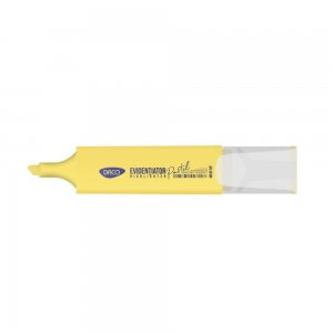 Marker Evidentiator DACO, Varf de 1-5 mm, Galben, Marker Evidentiator, Markere, Marker Galben, Markere Galbene, Marker cu Vopsea Galbena, Marker pentru Scoala, Markere Scoala, Textmarker, Marker Highlighter