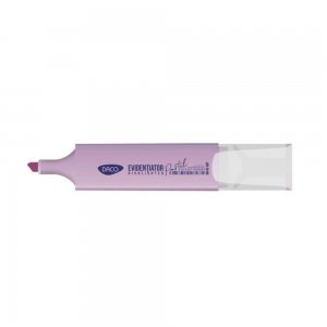 Marker Evidentiator DACO, Varf de 1-5 mm, Mov, Marker Evidentiator, Markere, Marker Mov, Markere Mov, Marker cu Vopsea Mov, Marker pentru Scoala, Markere Scoala, Textmarker, Marker Highlighter