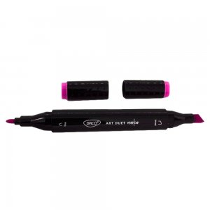 Marker Grafic cu 2 Capete Daco, Culoare Mov Azalee