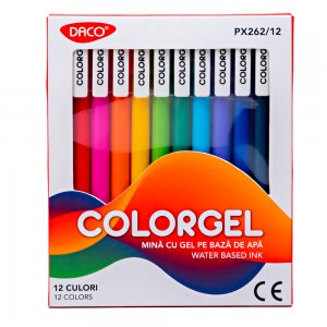 Pix Daco Gel Color Set 12 Px262/12 Pix Daco Gel Color Set 12 Px262/12