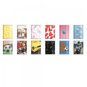 Daco Caiet A5 Cu Spirala Dictando Atinge Excelenta, 96 File, 70 G/m², Coperta Din Plastic, Culori Diverse