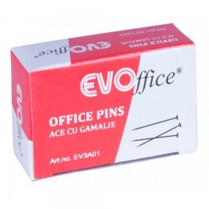 Ace cu Gamalie EVOffice 25 mm, 15 g/Cutie - Bolduri Notite Ace cu Gamalie EVOffice 25 mm, 15 g/Cutie - Bolduri Notite