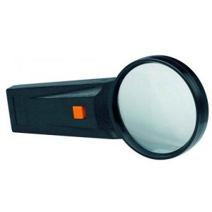 Lupa D- 75mm, Cu Lumina, 4x, Alco - Forma Rotunda