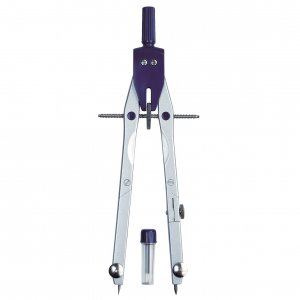 Compas Geometrie, Metalic, Rapid Ajustabil, Rezerve Mine, Alco