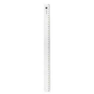 Rigla Din Plastic Transparent, 40cm, Alco Rigla Din Plastic Transparent, 40cm, Alco