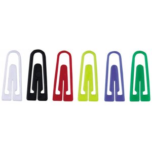 Agrafe Din Plastic, 100/cutie, Alco - Asortate