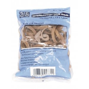 Elastice Pentru Legat Cabluri, 50g/cutie, D 32 X 4.0 X 1.2mm, Alco