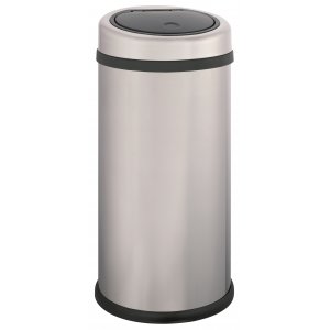 Cos Metalic Cu Capac De Plastic, Forma Rotunda, 30 Litri, Alco - Cromat