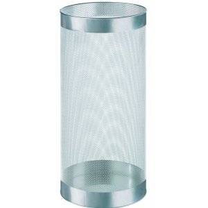 Cos Metalic Cu Perforatii, Forma Rotunda, 28.5 Litri, Alco - Argintiu