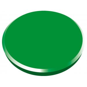 Magneti 32mm, 10/cutie, Alco - Verde
