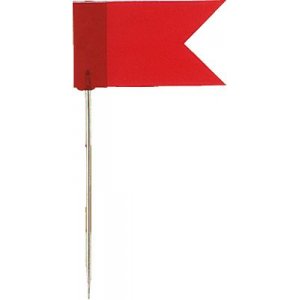 Stegulete Colorate, 20/cutie, Alco - Rosu