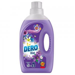 Detergent Lichid 2 in 1 Dero Lavanda, 1 L Detergent Lichid 2 in 1 Dero Lavanda, 1 L