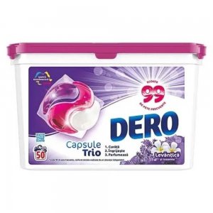 Capsule Dero Trio Lavanda, 50 Buc Capsule Dero Trio Lavanda, 50 Buc