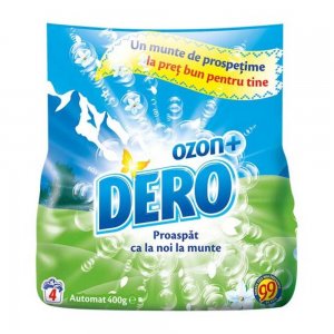 Detergent Dero Ozon Automat Roua Muntelui, 400 g Detergent Dero Ozon Automat Roua Muntelui, 400 g