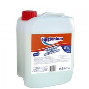 Dezinfectant Universal Hygienium, 5 L, Dezinfectant Multisuprafete, Dezinfectant Universal Multisuprafete, Solutie Dezinfectanta Universala, Dezinfectant pentru Suprafete, Bidon Dezinfectant, Dezinfectant Lichid, Solutie Lichida Dezinfectanta