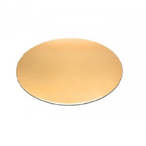 Discuri Aurii din Carton, 25 Buc/Bax, Diametru 28 cm,  Ambalaje Cofetarie, Baxuri Discuri Aurii din Carton, Baxuri de Discuri pentru Prajituri, Carton Plastifiat pentru Torturi, Discuri Transport Torturi