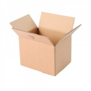Set 10 Cutii Clasice, 190x150x140 mm, Carton Natur Ondulat in 3 Straturi, Cutie Clasica, Cutie pentru Ambalare si Depozitare, Cutie Carton, Cutie Transport, Arhivare si Organizare, Cutie Clasica Carton, Cutii Clasice din Carton, Cutie Simpla Carton