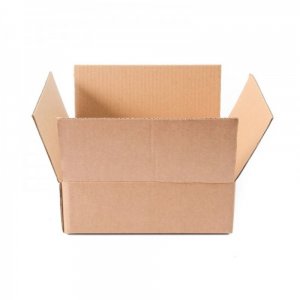 Set 10 Cutii Clasice, 260x170x100 mm, Carton Natur Ondulat in 3 Straturi, Cutie Clasica, Cutie pentru Ambalare si Depozitare, Cutie Carton, Cutie Transport, Arhivare si Organizare