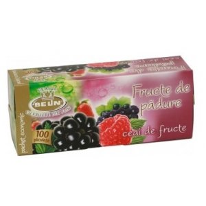 Ceai Belin Fructe De Padure, 100 Pliculete Cu Supraplic/cutie