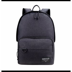 Rucsac Bestlife Devon, 44x30x18cm, Compartiment Laptop 15.6 Inch, Gri