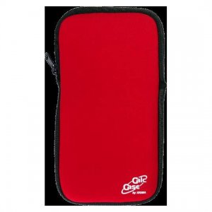 Husa Calculator Stiintific, Bestlife Cc25, 215 X 115 X 28mm, Neopren Rosu/textil Negru, Cu Fermoar