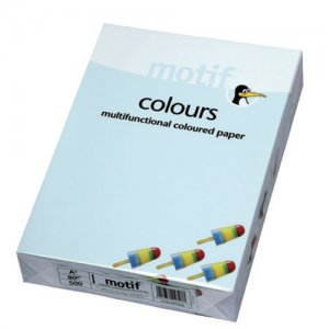 Hartie Color Pt. Copiator, A4, 80g/mp, 500 Coli/top, Motif - Albastru Intens