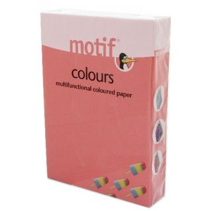 Hartie Color Pt. Copiator, A4, 80g/mp, 500 Coli/top, Motif - Rosu Intens