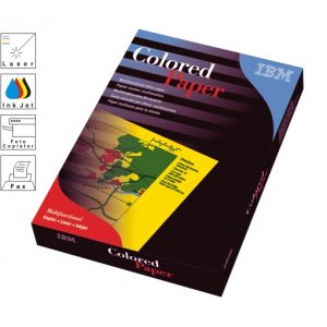 Hartie Color Pt. Copiator, A4, 80g/mp, 500 Coli/top, Ibm - 4 Culori Neon Asortate