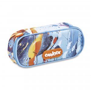 Penar Carioca Spray Cu 1 Fermoar, Neechipat, Albastru Penar Carioca Spray Cu 1 Fermoar, Neechipat, Albastru