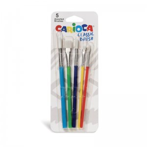 Set 5 Pensule, Dimensiuni Variate, Carioca