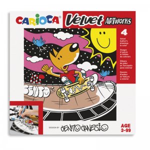 Carte De Colorat Carioca Velvet - Sport Carte De Colorat Carioca Velvet - Sport