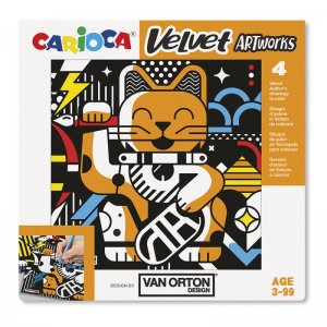 Planse Din Catifea Van Orton Pentru Colorat Carioca Velvet Planse Din Catifea Van Orton Pentru Colorat Carioca Velvet