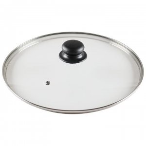 Capac Din Sticla Termorezistenta Pentru Acoperit Oale Si Tigai, Diametru 32 Cm, Maner Din Plastic Capac Din Sticla Termorezistenta Pentru Acoperit Oale Si Tigai, Diametru 32 Cm, Maner Din Plastic