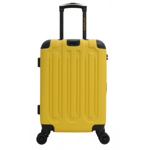 Troller Caterpillar Cruise, 20 Inch, Material Abs Hard Case - Galben Troller Caterpillar Cruise, 20 Inch, Material Abs Hard Case - Galben