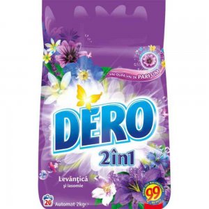 Detergent 2 in 1 Dero Automat, Levantica, 2 Kg Detergent 2 in 1 Dero Automat, Levantica, 2 Kg