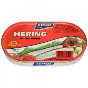 Conserva Losos Hering in Sos de Tomate, 175 g Conserva Losos Hering in Sos de Tomate, 175 g