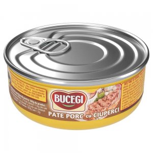 Pate de Porc cu Ciuperci Bucegi, 120 g Pate de Porc cu Ciuperci Bucegi, 120 g