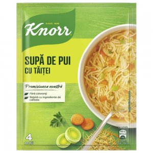 Supa Knorr de Pui cu Taitei, 59 g Supa Knorr de Pui cu Taitei, 59 g