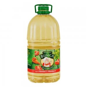 Ulei Bunica Rafinat de Floarea Soarelui Bogat in Vitamina D, 5 L