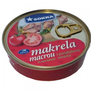 Conserva de Makrou Sokra in Sos de Tomate, 160 g Conserva de Makrou Sokra in Sos de Tomate, 160 g