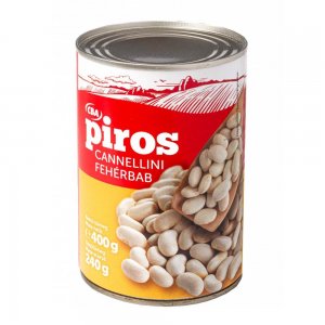 Fasole Alba CBA Piros Cannellini, 400 g