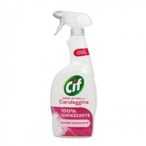 Solutie Cif Spray Candeggina, Fara Parfum, 650 Ml