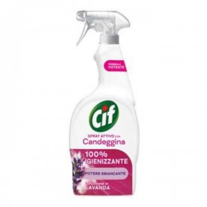 Solutie Cif Spray Candeggina, Parfum de Lavanda, 650 ml