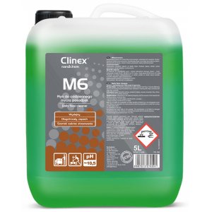 Clinex M6 Medium, 5 Litri, Detergent Fara Spuma Pentru Curatare Pardoseli Clinex M6 Medium, 5 Litri, Detergent Fara Spuma Pentru Curatare Pardoseli