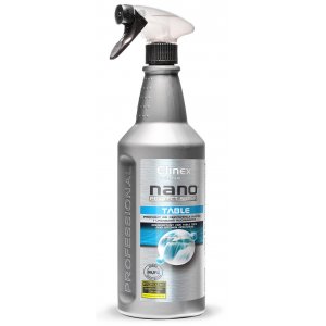 Clinex Nano Protect Silver Table, 1 Litru, Cu Pulverizator, Dezinfectant Universal Pt. Mese De Lucru