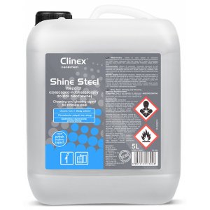 Clinex Shine Steel, 5 Litri, Solutie Pt. Curatare, Intretinere Suprafete Otel Inoxidabil