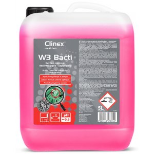 Clinex W3 Bacti, 5 Litri, Solutie Pentru Curatare Si Dezinfectare Diverse Suprafete