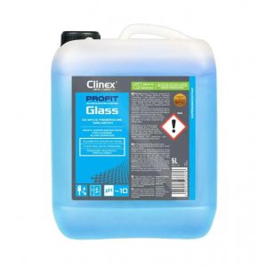 Clinex Profit Glass, 5 Litri, Solutie Superconcentrata, Pentru Curatat Suprafete Si Obiecte Din Stic